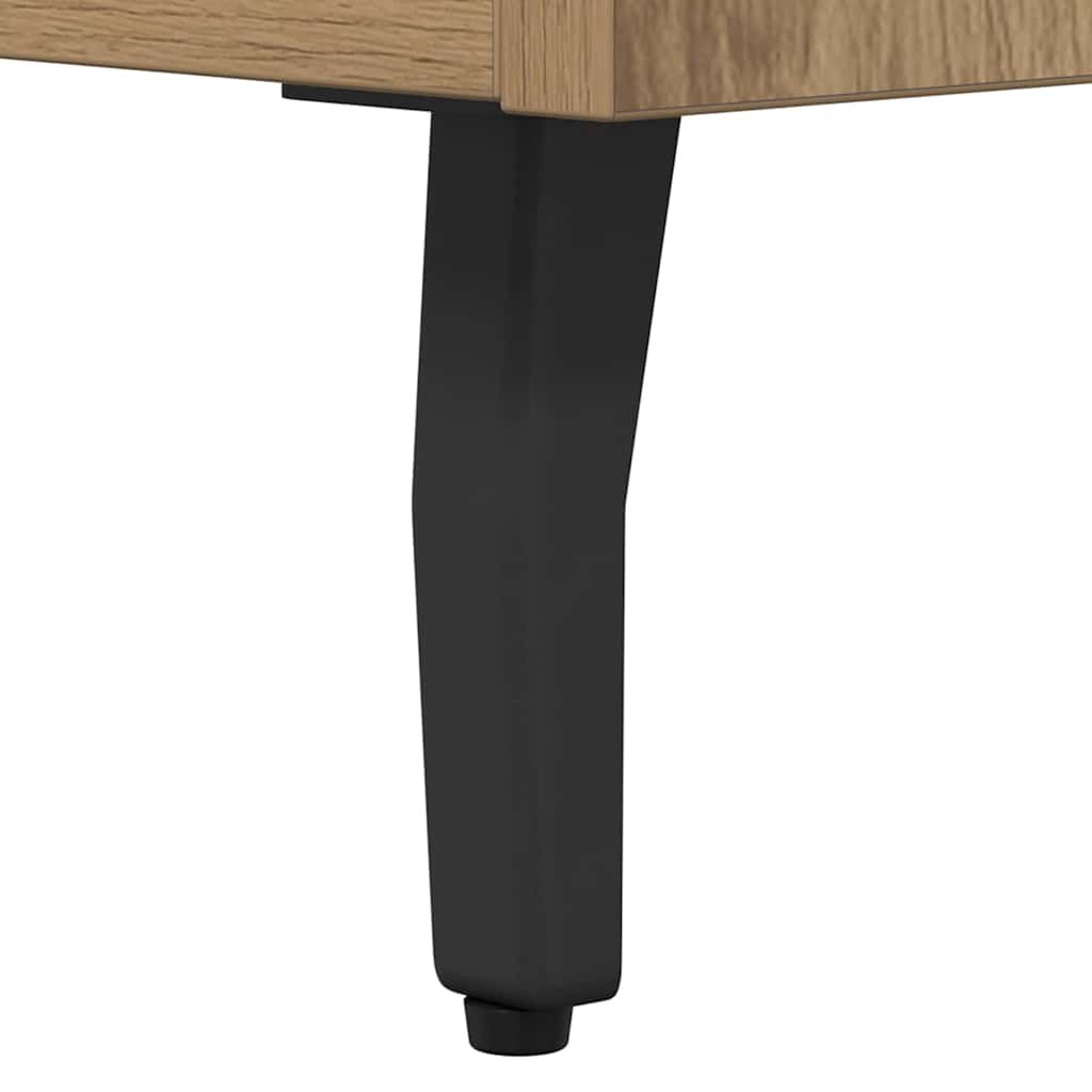 vidaXL Πλαϊνό γραφείο Artisan Oak 69,5 x 34 x 90 εκ.