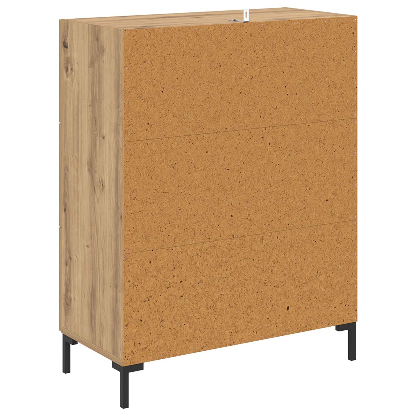 vidaXL Πλαϊνό γραφείο με συρτάρι Artisan Oak 69,5 x 34 x 90 εκ.