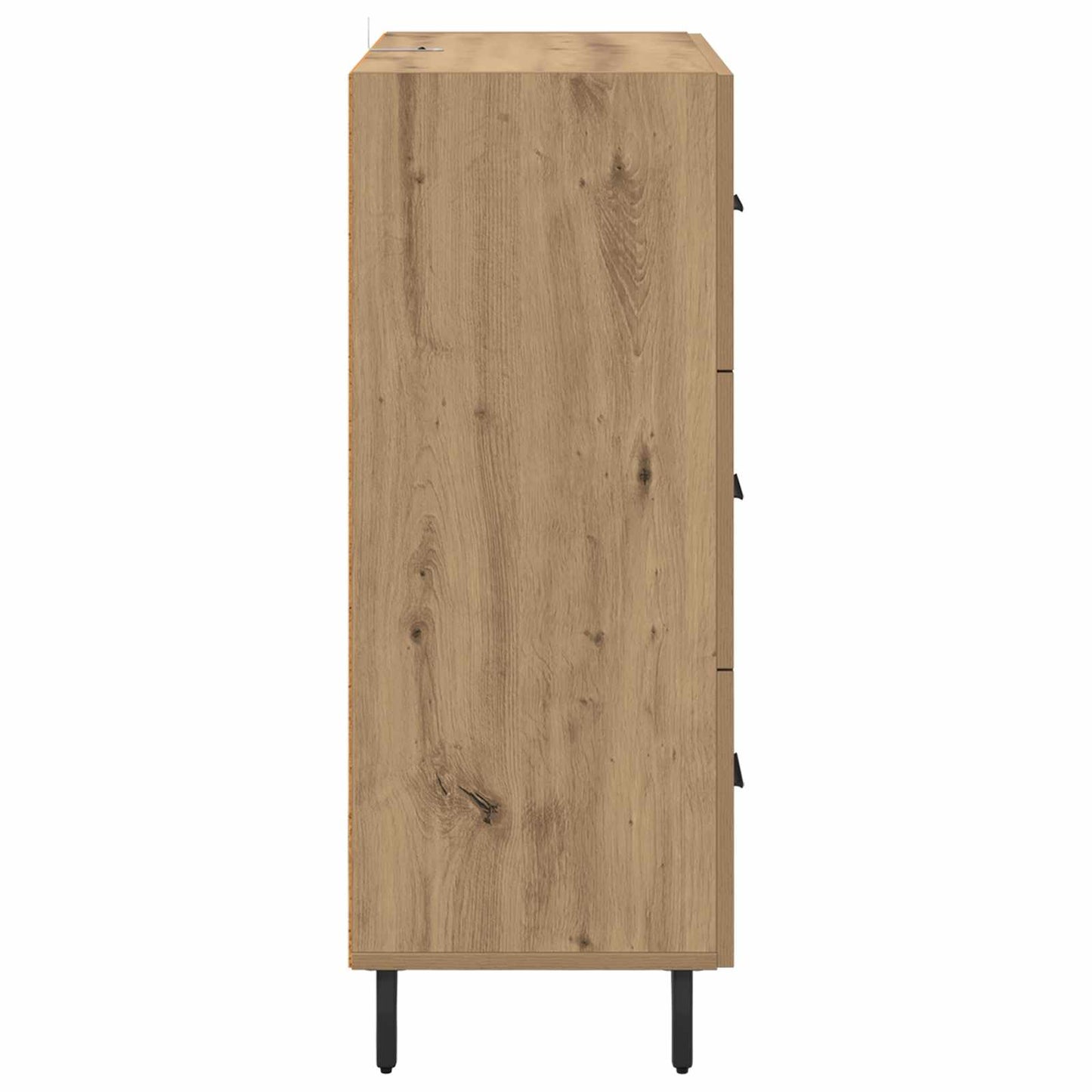 vidaXL Πλαϊνό γραφείο με συρτάρι Artisan Oak 69,5 x 34 x 90 εκ.