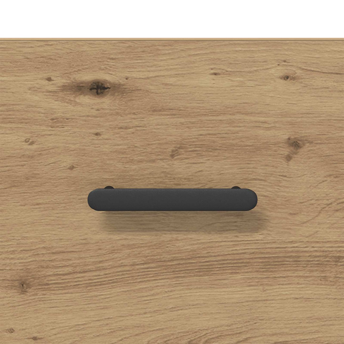 vidaXL Πλαϊνό γραφείο με συρτάρι artisan δρυς 34 x 34.5 x 90 εκ