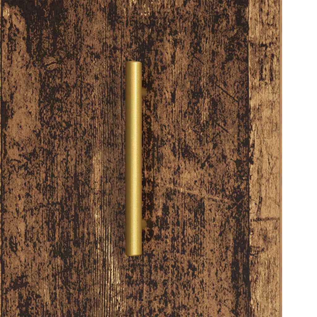 vidaXL Πλαϊνό γραφείο Παλαιό ξύλο 34 x 34.5 x 90 εκ Επεξεργασμένο ξύλο