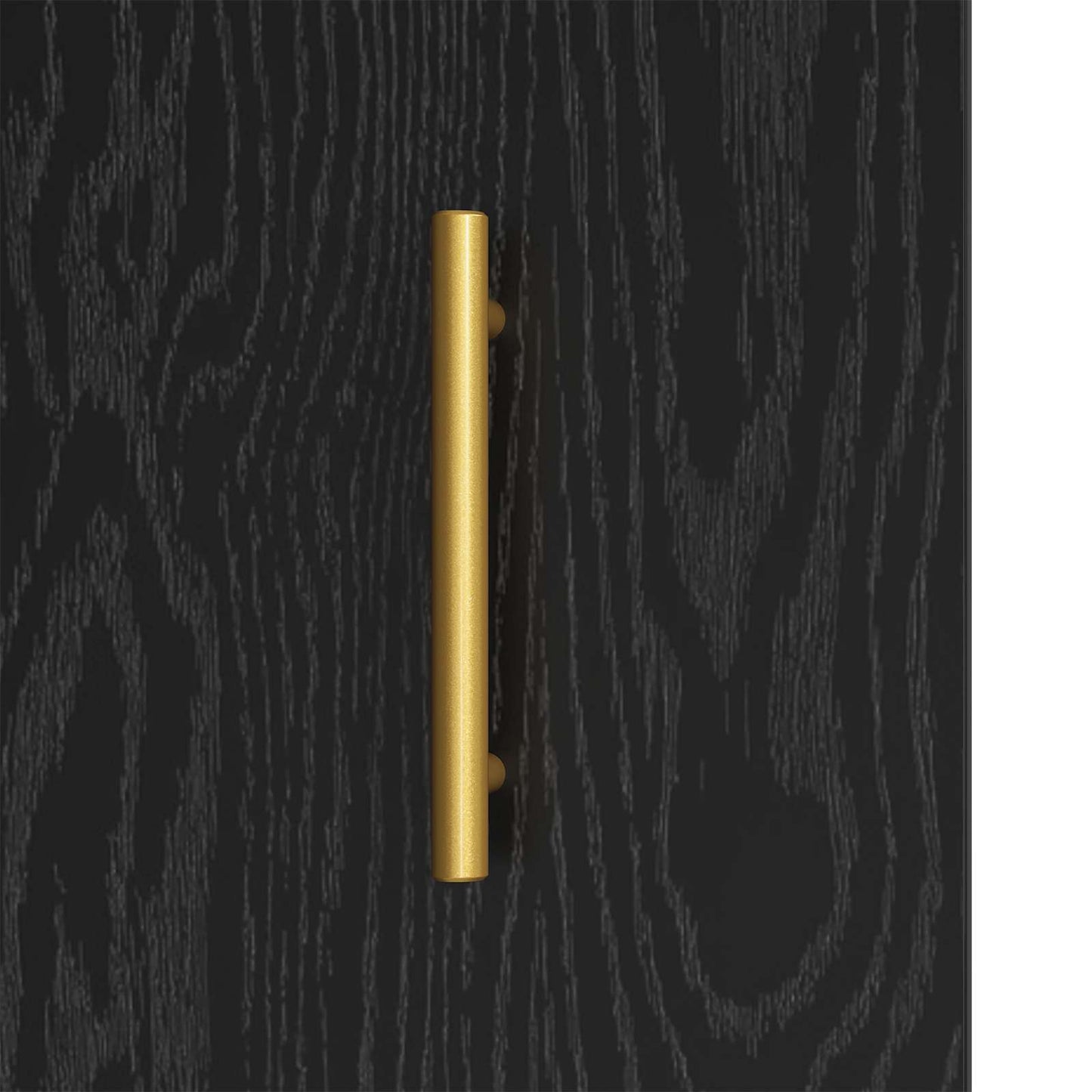 vidaXL Πλαϊνό γραφείο Μαύρη δρυς 34 x 34.5 x 90 εκ Επεξεργασμένο ξύλο