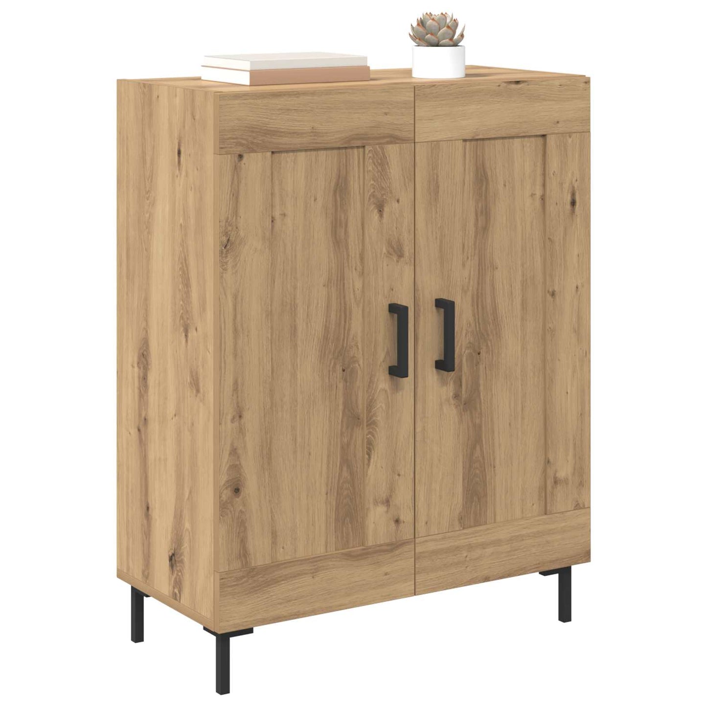 vidaXL Πλαϊνό γραφείο Artisan Oak 69,5 x 34 x 90 εκ.