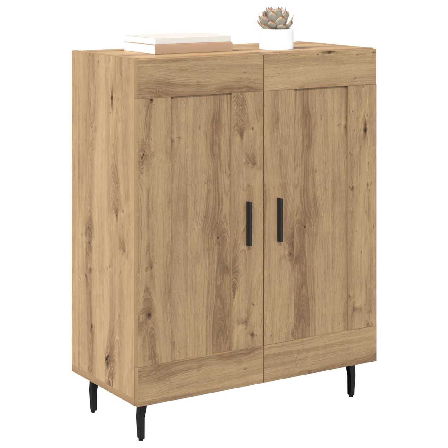 vidaXL Πλαϊνό γραφείο Artisan Oak 69,5 x 34 x 90 εκ.