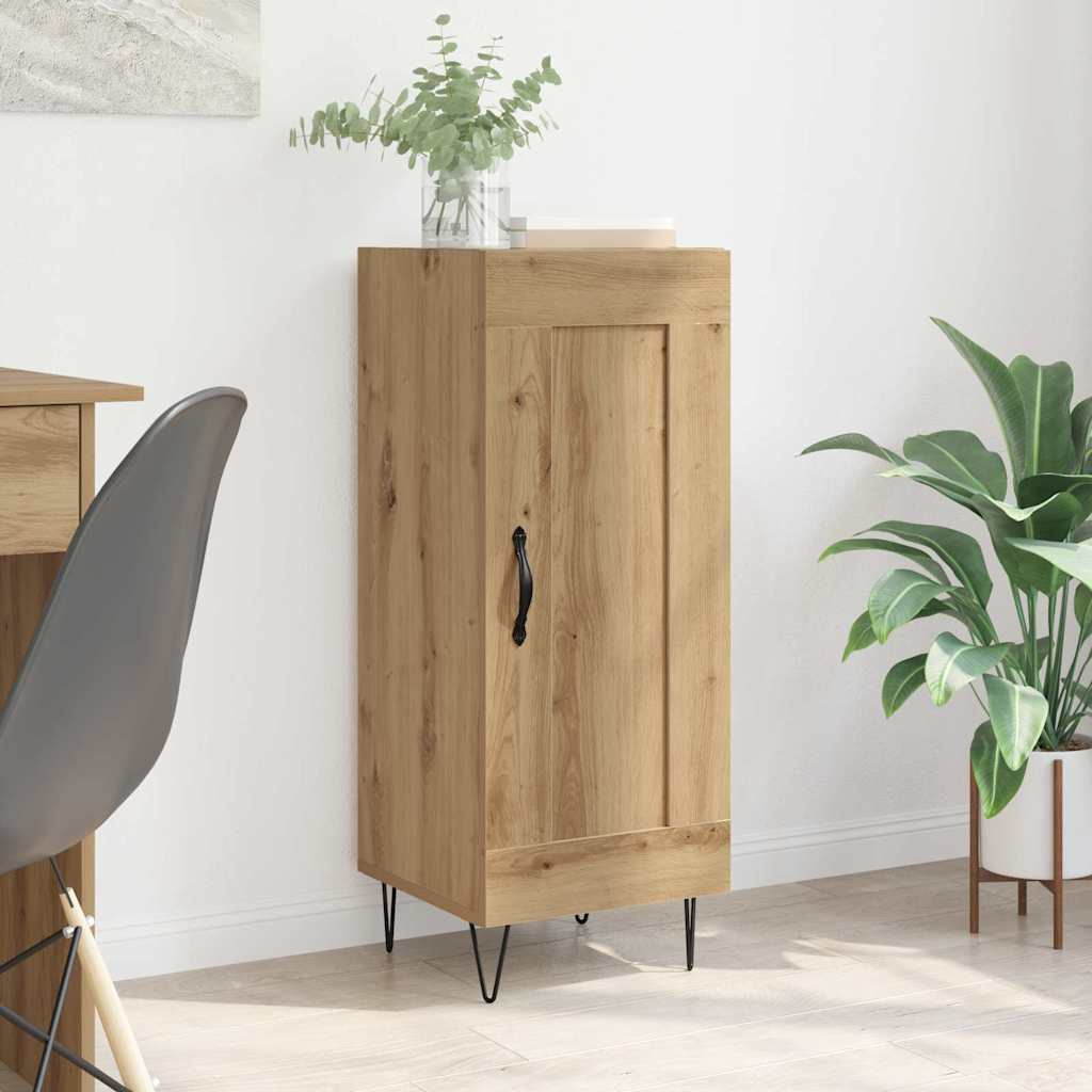 vidaXL Πλαϊνό γραφείο Artisan Oak 34,5 x 34 x 90 εκ.