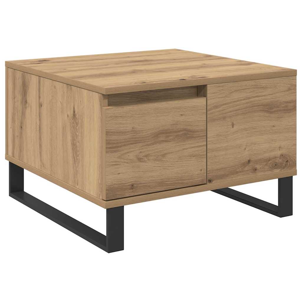 vidaXL Τραπεζάκι σαλονιού Artisan Oak 55 x 55 x 36,5 εκ