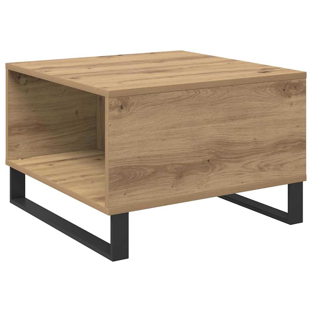 vidaXL Τραπεζάκι σαλονιού Artisan Oak 55 x 55 x 36,5 εκ