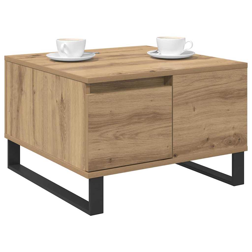 vidaXL Τραπεζάκι σαλονιού Artisan Oak 55 x 55 x 36,5 εκ