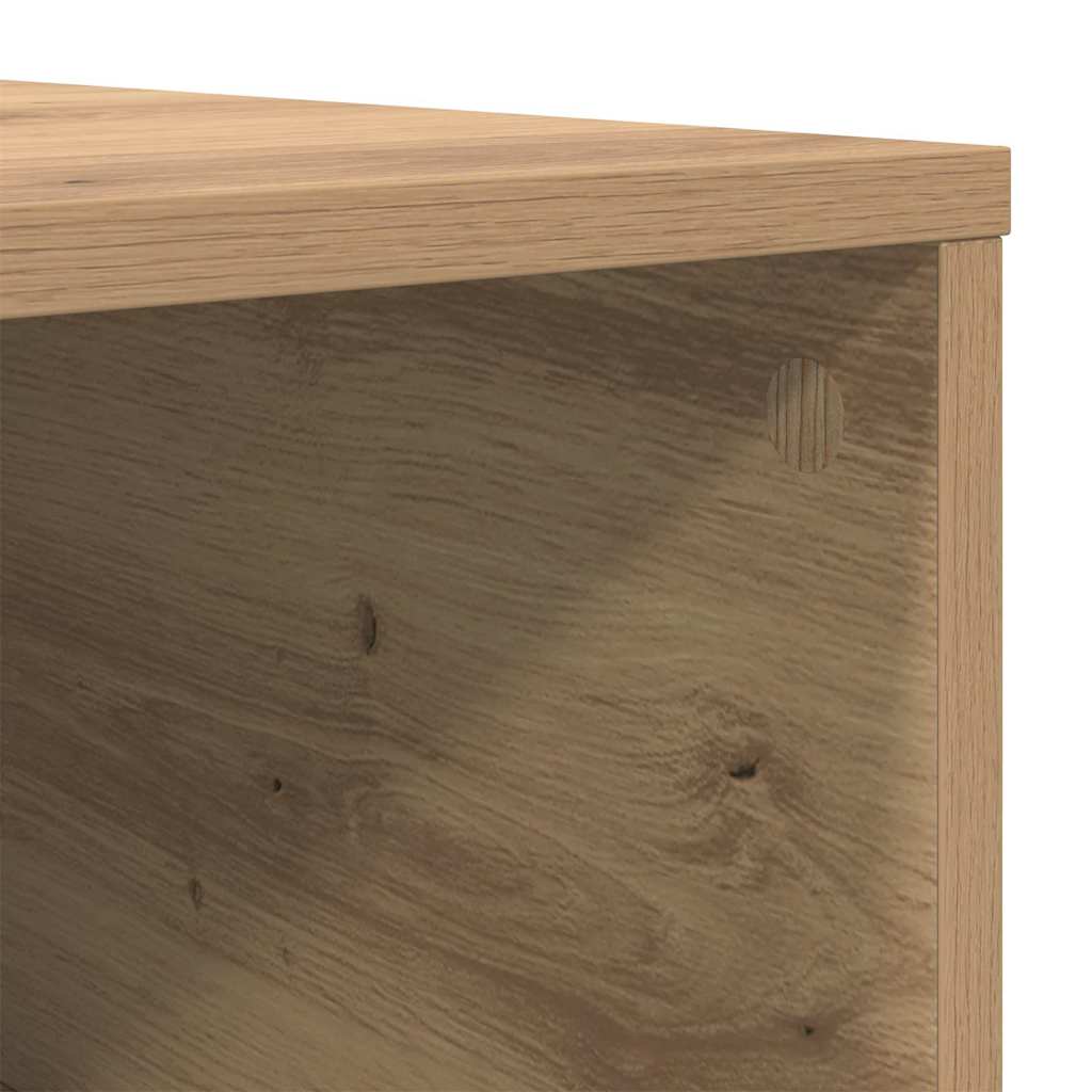 vidaXL Τραπεζάκι σαλονιού Artisan Oak 80 x 80 x 36,5 εκ