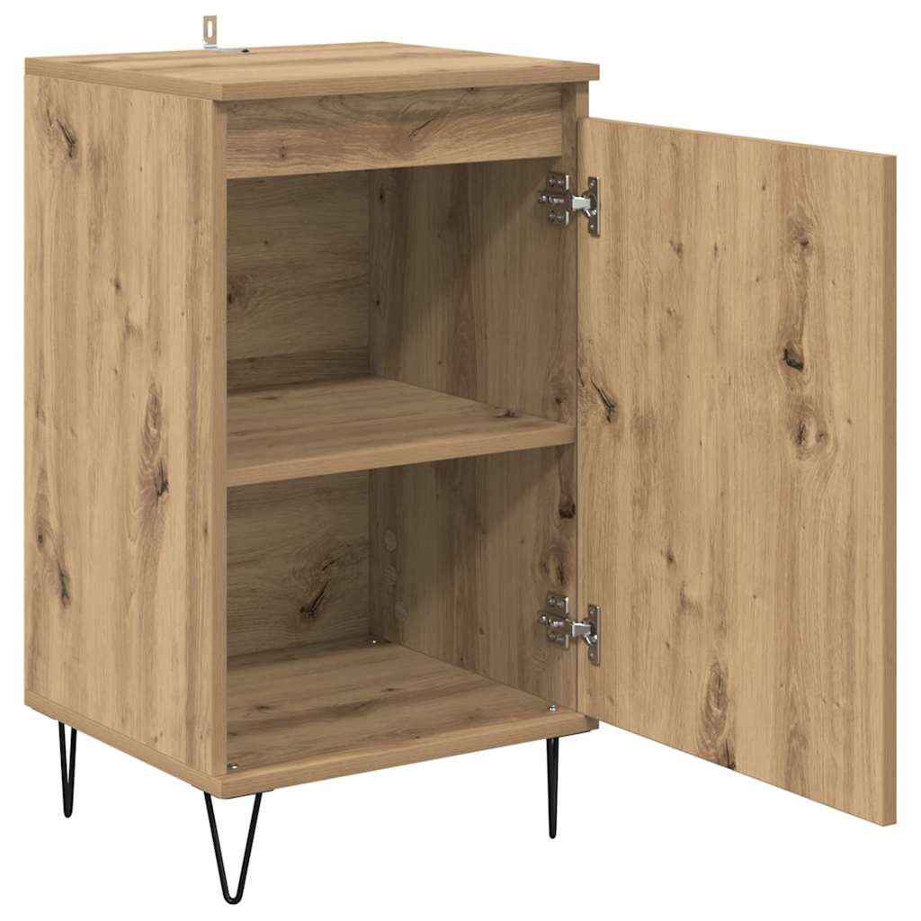 vidaXL Πλαϊνό γραφείο Artisan Oak 40 x 35 x 70 εκ. Επεξεργασμένο ξύλο