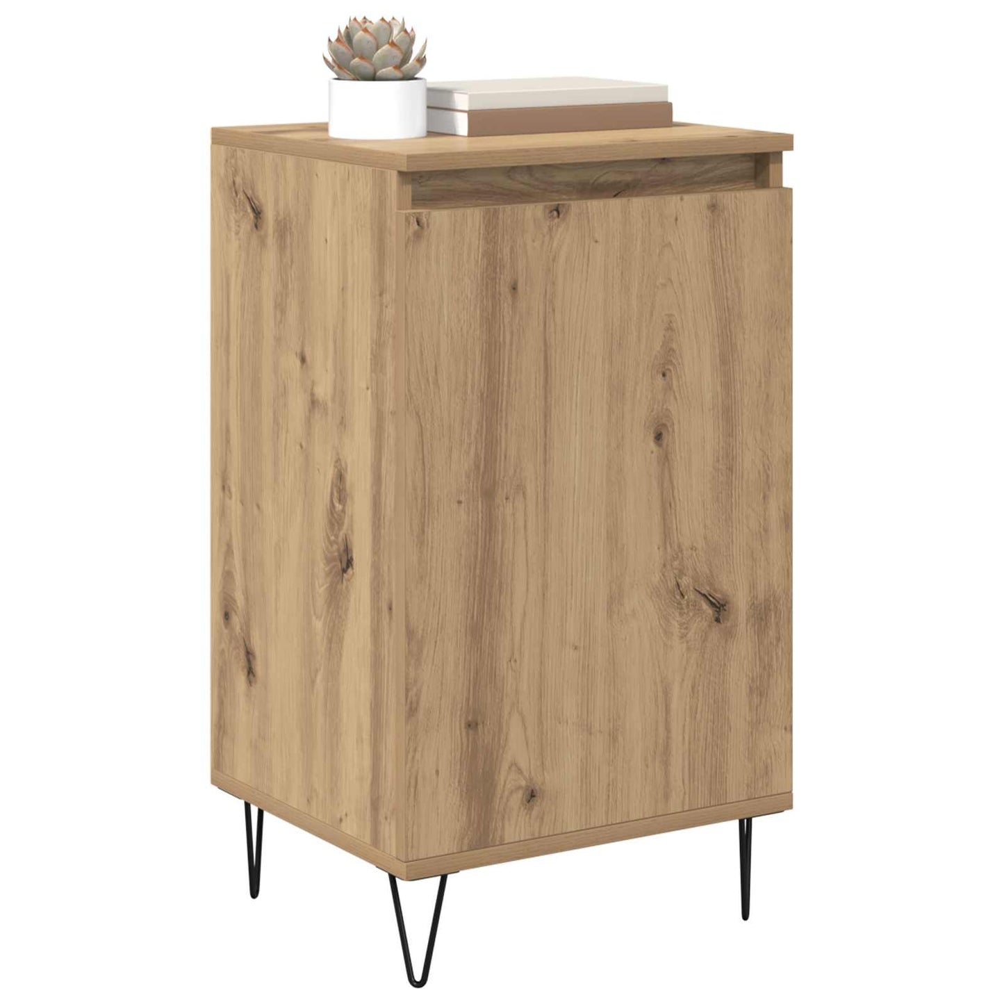 vidaXL Πλαϊνό γραφείο Artisan Oak 40 x 35 x 70 εκ. Επεξεργασμένο ξύλο