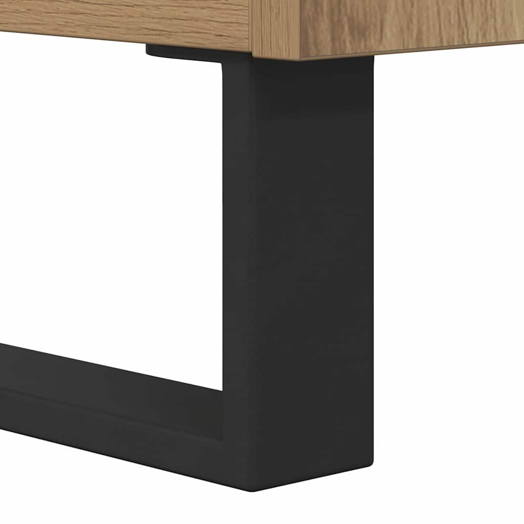 vidaXL Πλαϊνό γραφείο Artisan Oak 40 x 35 x 70 εκ. Επεξεργασμένο ξύλο