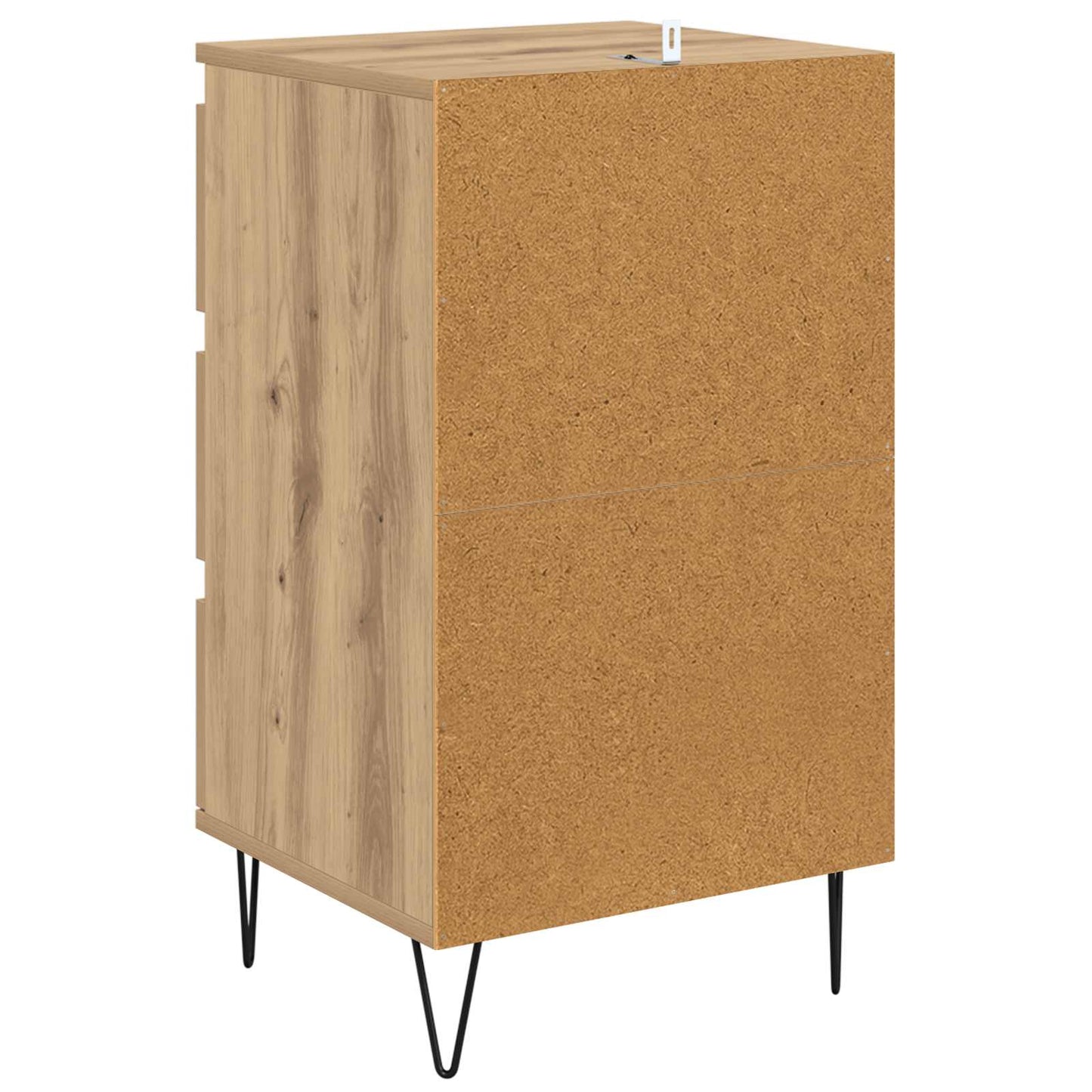 vidaXL Πλαϊνό γραφείο με συρτάρι Artisan Oak 40 x 35 x 70 εκ.