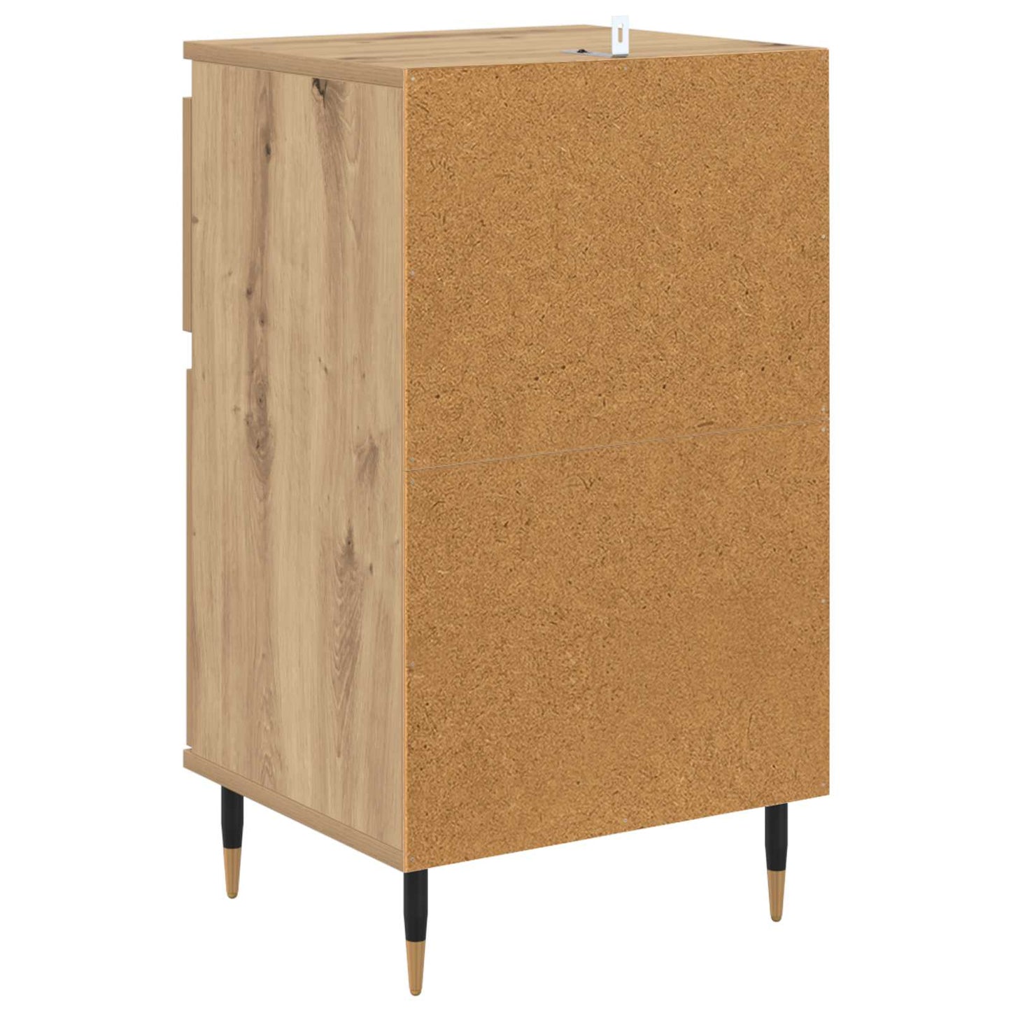 vidaXL Πλαϊνό γραφείο με συρτάρι Artisan Oak 40 x 35 x 70 εκ.