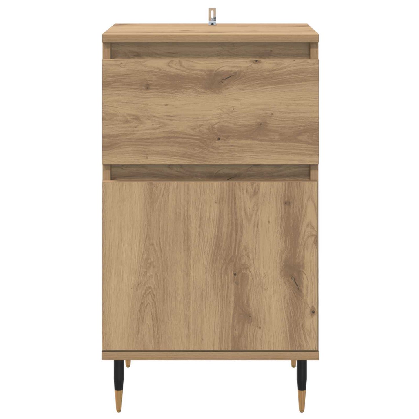 vidaXL Πλαϊνό γραφείο με συρτάρι Artisan Oak 40 x 35 x 70 εκ.