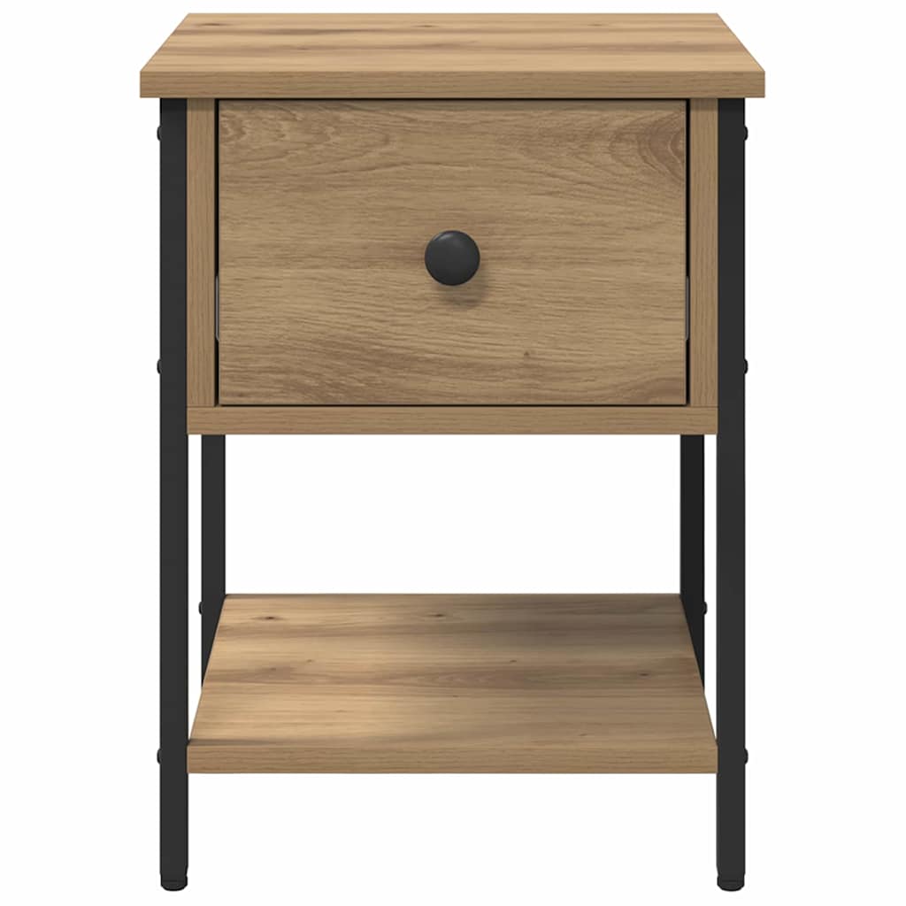 vidaXL Κομοδίνο Artisan Oak 34 x 35,5 x 45 εκ Επεξεργασμένο ξύλο