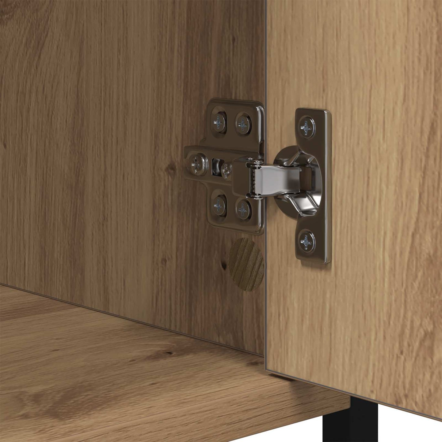 vidaXL Κομοδίνο 2 τμχ. Artisan Oak 40 x 42 x 60 εκ. Επεξεργασμένο Ξύλο