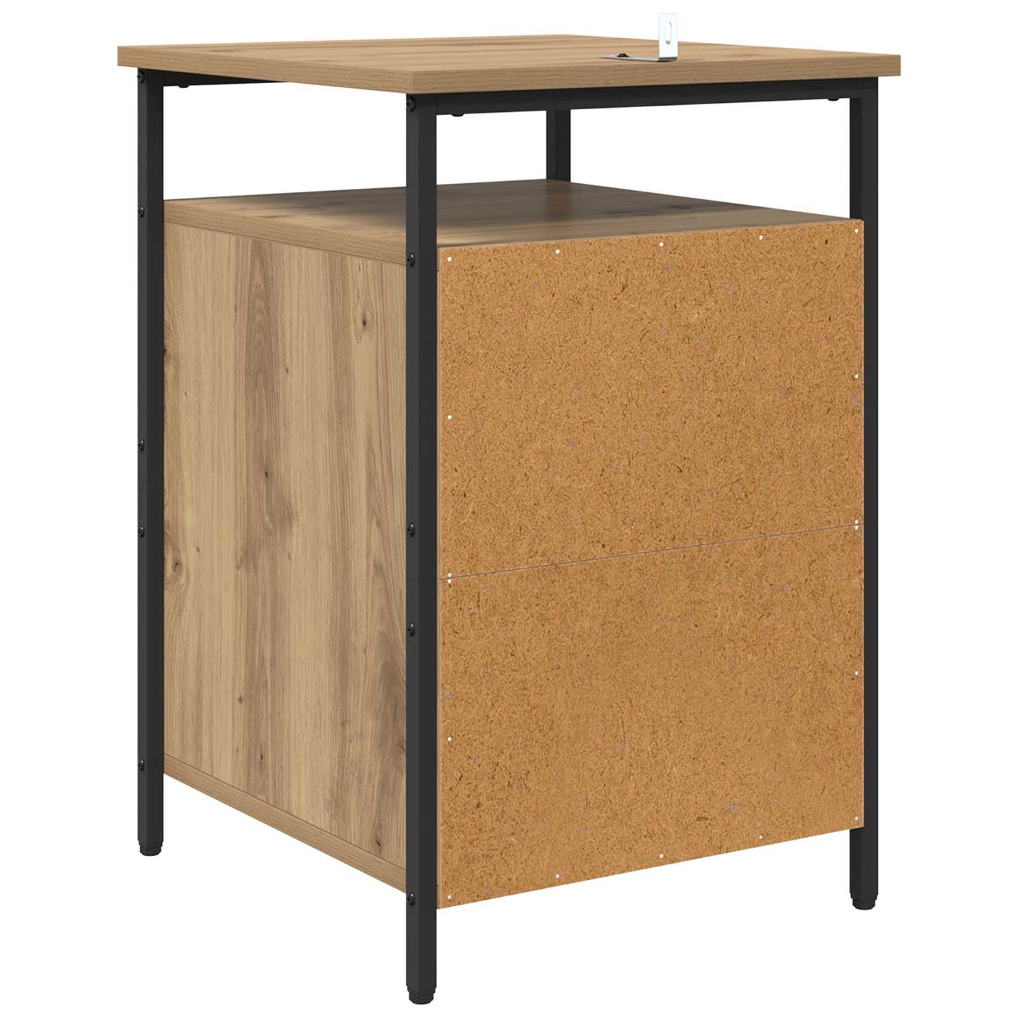 vidaXL Κομοδίνο 2 τμχ. Artisan Oak 40 x 42 x 60 εκ. Επεξεργασμένο Ξύλο