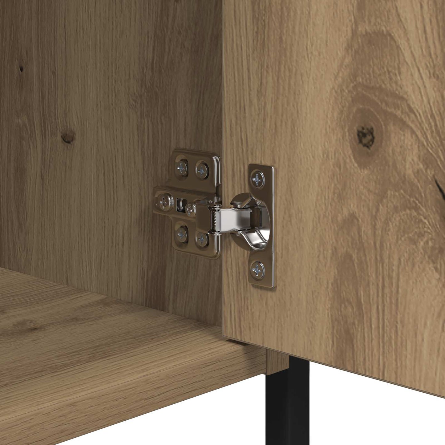 vidaXL Κομοδίνο Artisan Oak 40 x 42 x 60 εκ. Επεξεργασμένο Ξύλο