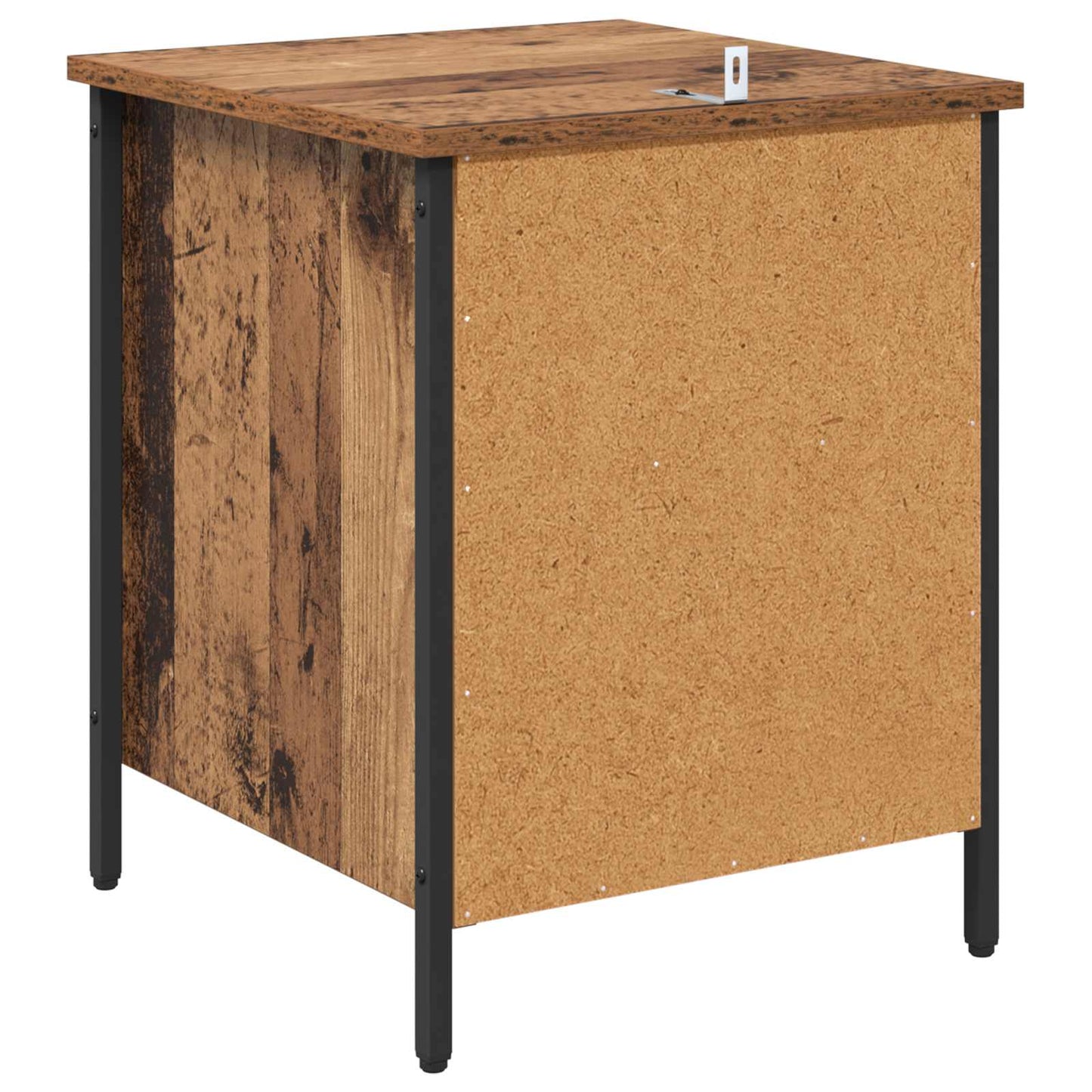 vidaXL Κομοδίνο 2 τμχ. Παλιό ξύλο 40 x 42 x 50 cm Επεξεργασμένο Ξύλο