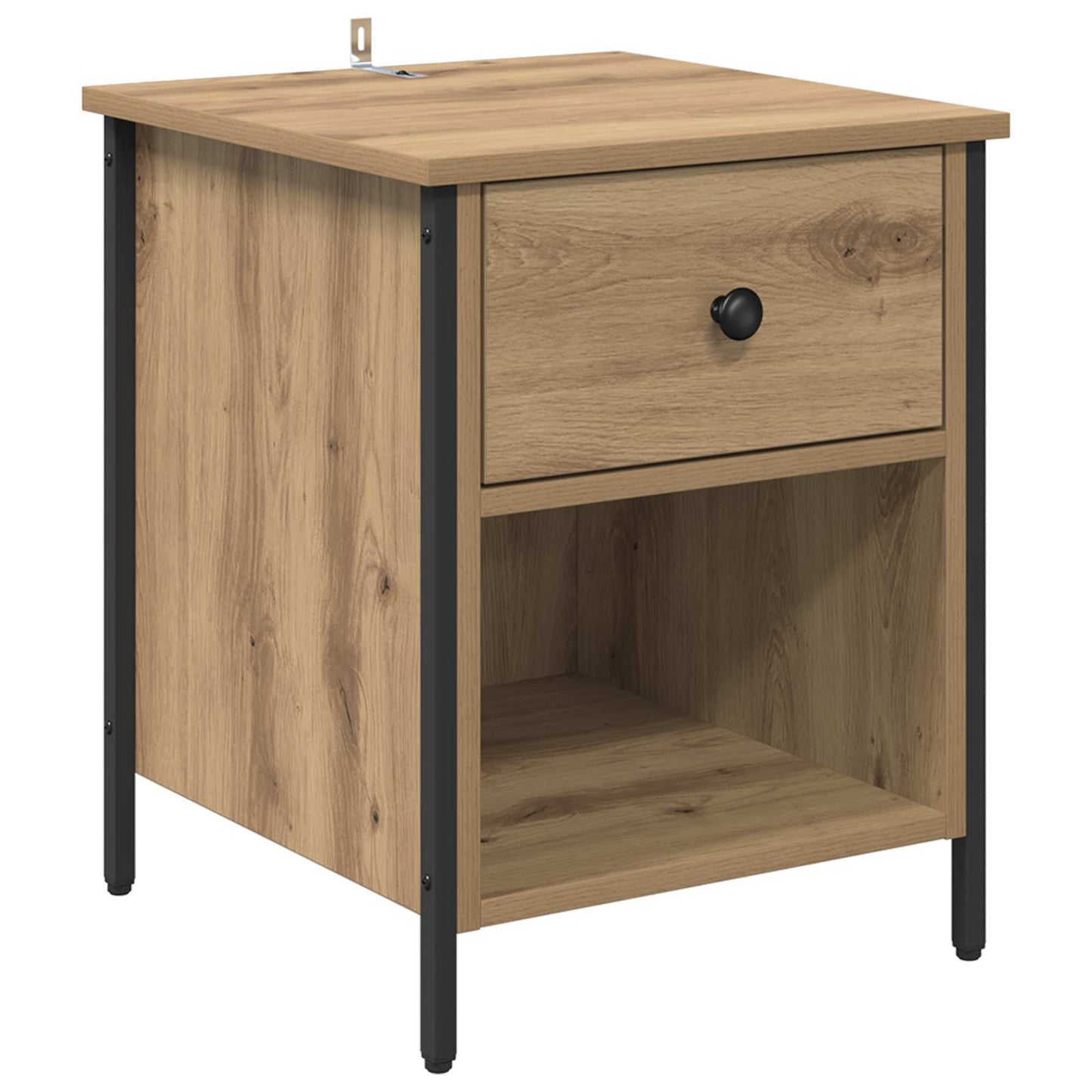 vidaXL Κομοδίνο 2 τμχ. Artisan Oak 40 x 42 x 50 cm Επεξεργασμένο Ξύλο
