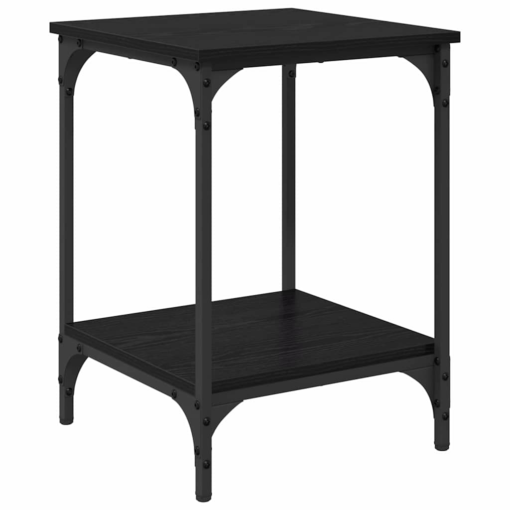 vidaXL Τραπεζάκι σαλονιού Μαύρη Οξυά 40 x 40 x 55 εκ
