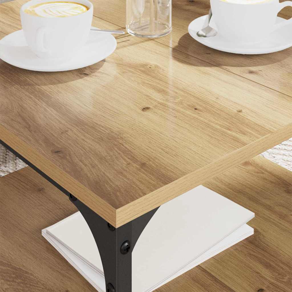 vidaXL Τραπεζάκι σαλονιού Artisan Oak 55 x 55 x 40 cm