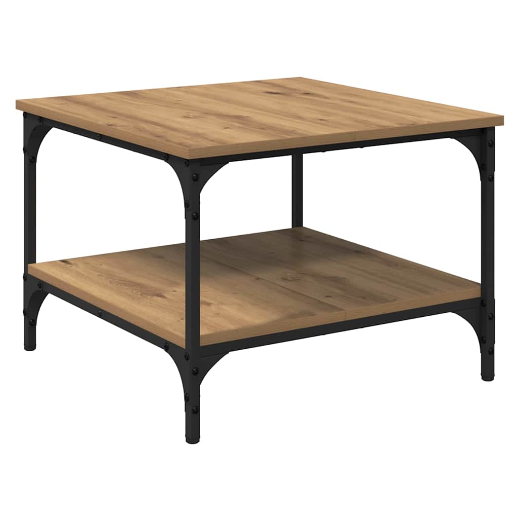 vidaXL Τραπεζάκι σαλονιού Artisan Oak 55 x 55 x 40 cm