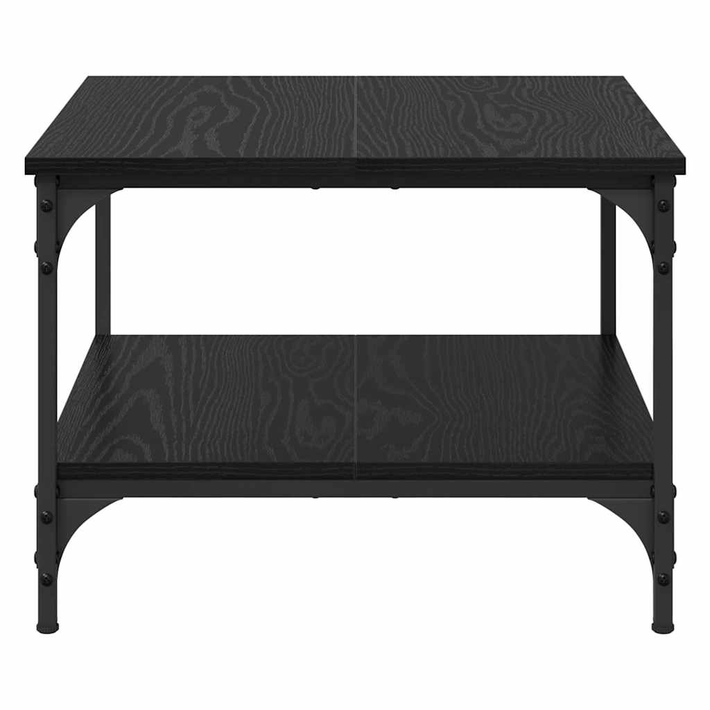 vidaXL Τραπεζάκι σαλονιού Μαύρη Οξυά 55 x 55 x 40 cm