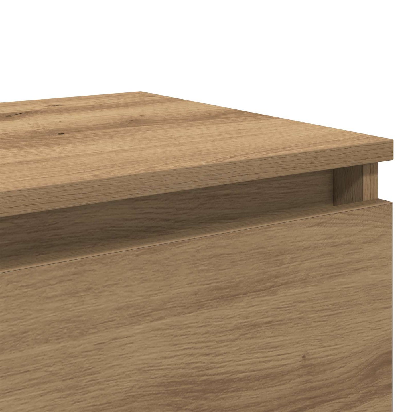 vidaXL Κομοδίνο Artisan Oak 40 x 35 x 50 εκ. Επεξεργασμένο Ξύλο