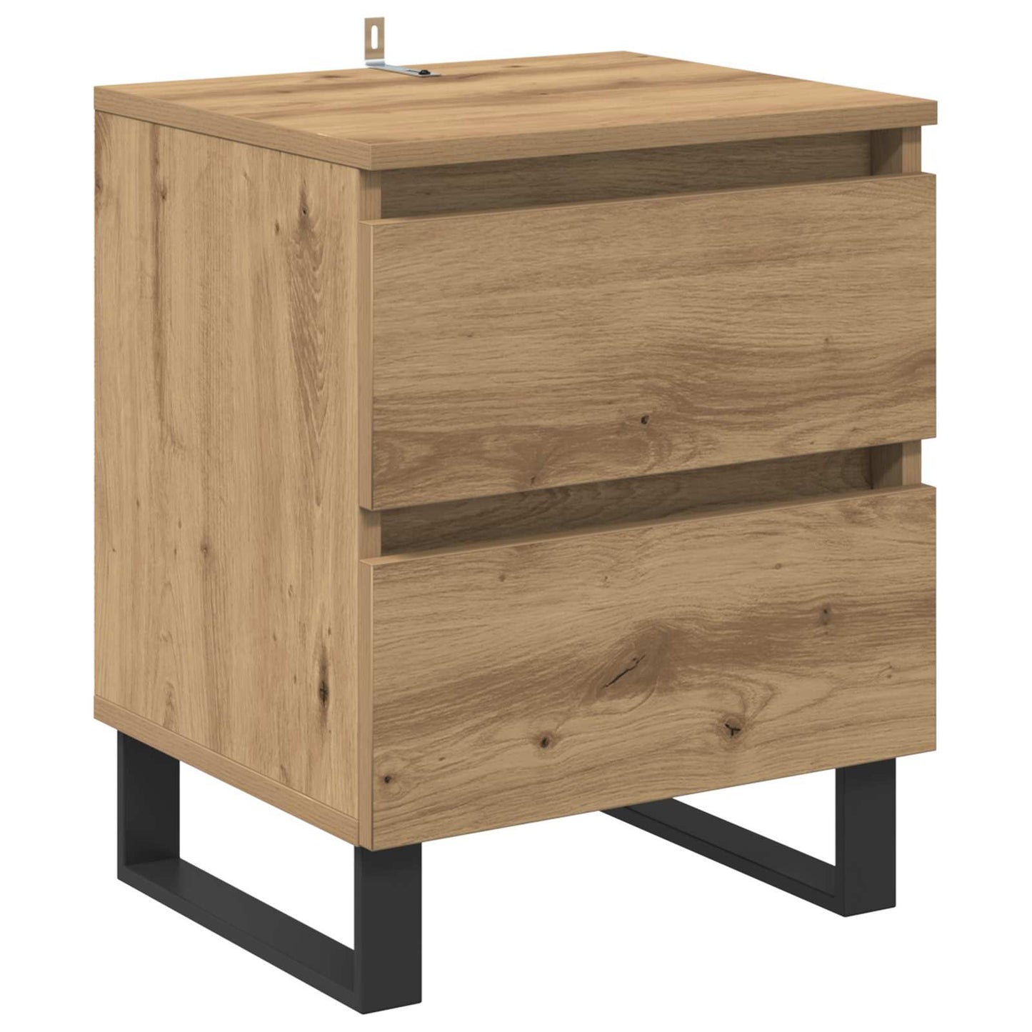 vidaXL Κομοδίνο 2 τμχ. Artisan Oak 40 x 35 x 50 εκ. Επεξεργασμένο Ξύλο
