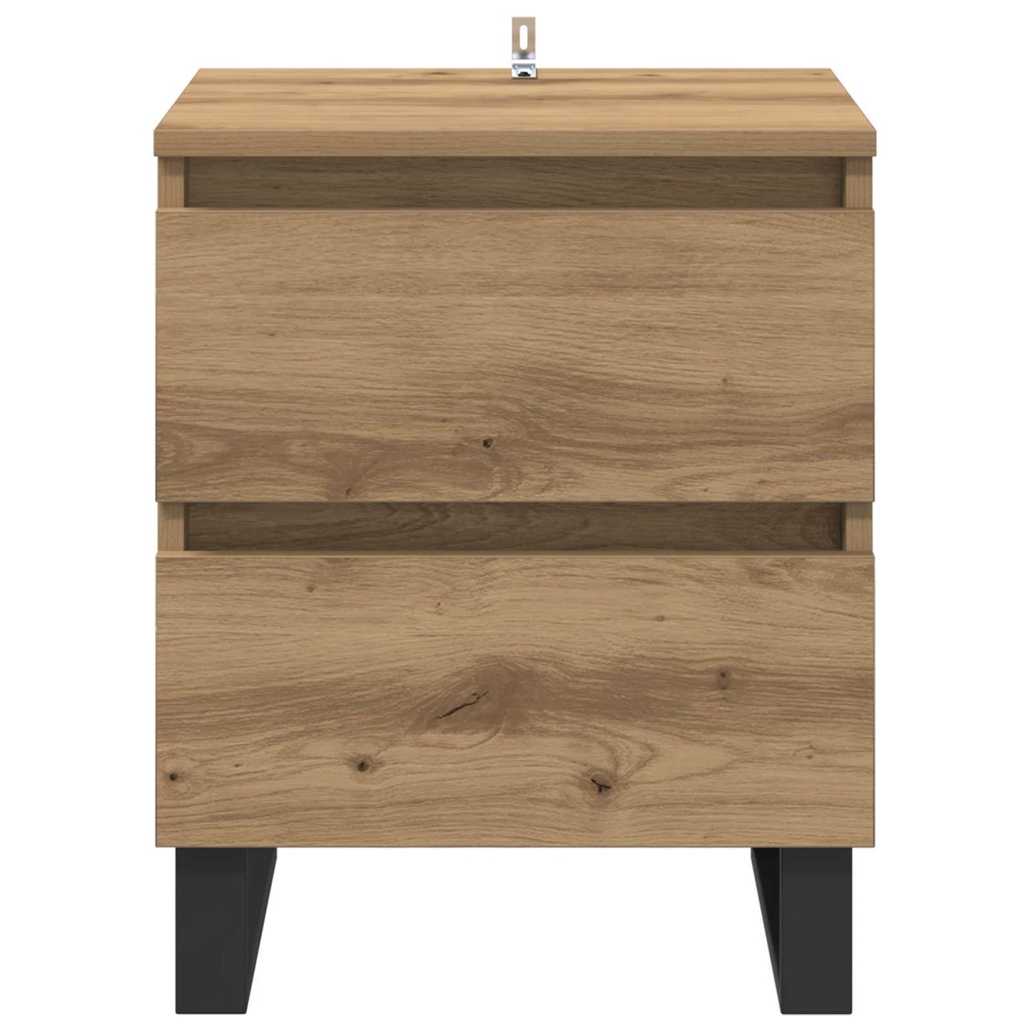 vidaXL Κομοδίνο 2 τμχ. Artisan Oak 40 x 35 x 50 εκ. Επεξεργασμένο Ξύλο