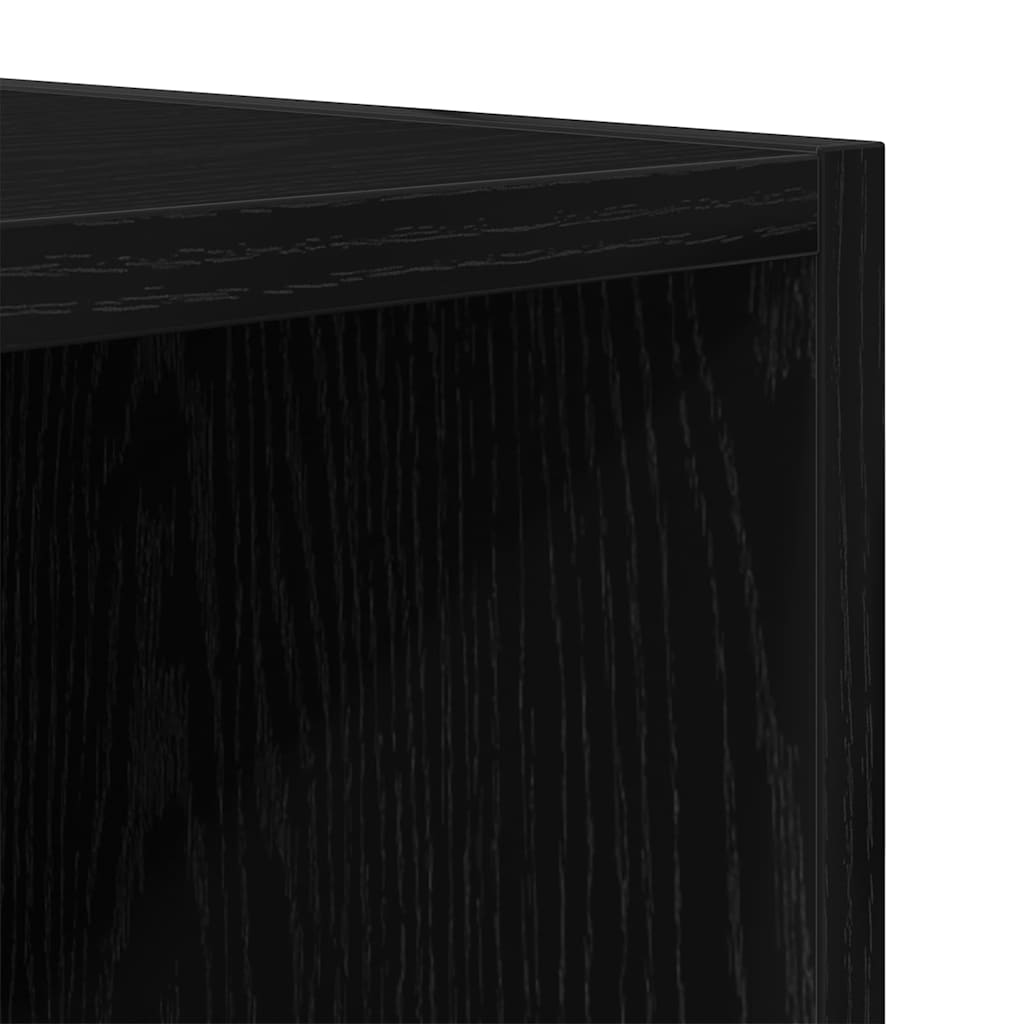 vidaXL Ντουλάπι TV Μαύρη Οξυά 103,5 x 30 x 50 εκ Επεξεργασμένο ξύλο