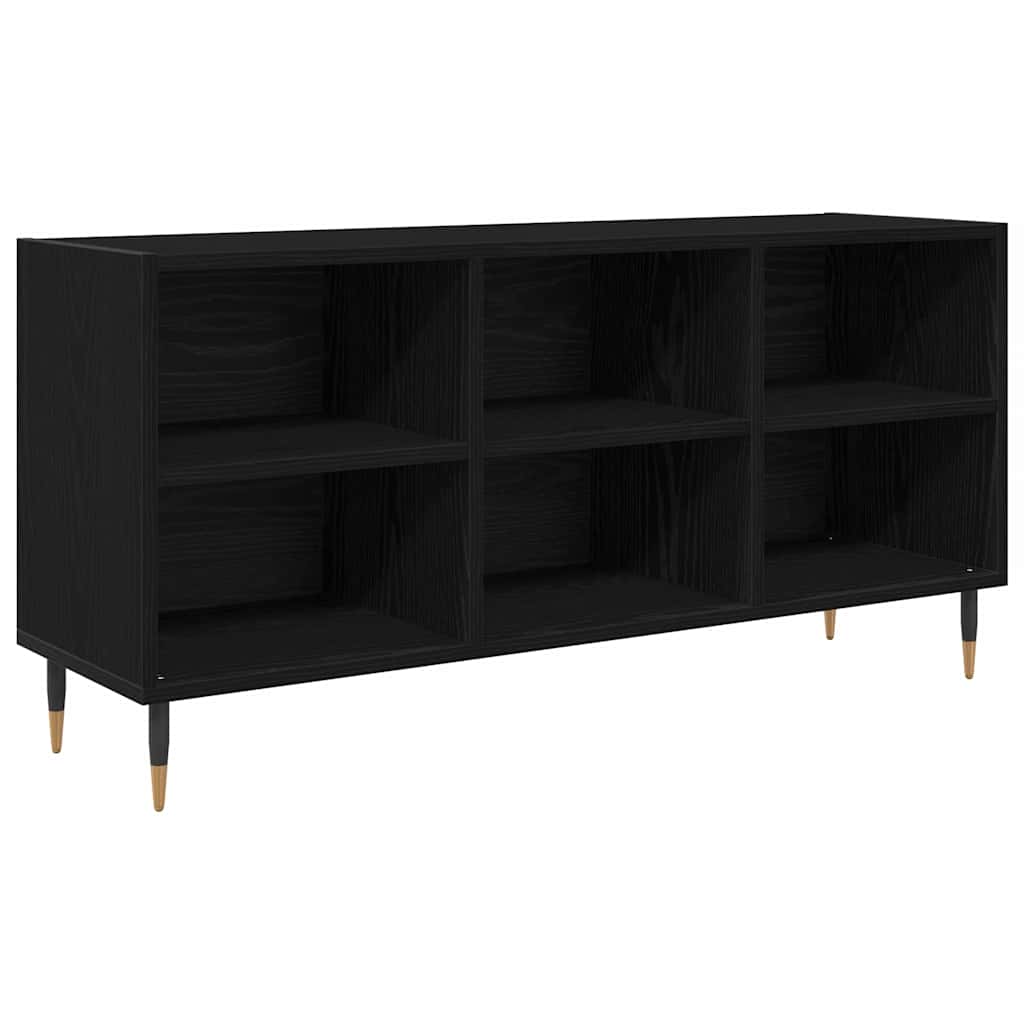 vidaXL Ντουλάπι TV Μαύρη Οξυά 103,5 x 30 x 50 εκ Επεξεργασμένο ξύλο