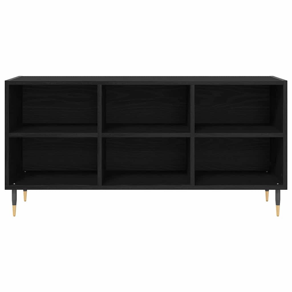 vidaXL Ντουλάπι TV Μαύρη Οξυά 103,5 x 30 x 50 εκ Επεξεργασμένο ξύλο