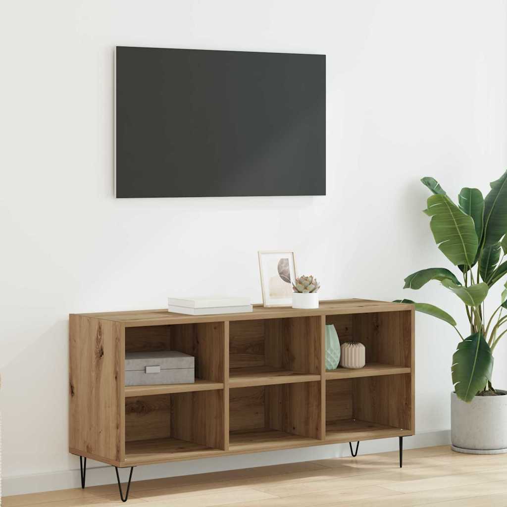 vidaXL Ντουλάπι TV Artisan Oak 103,5 x 30 x 50 εκ Επεξεργασμένο ξύλο