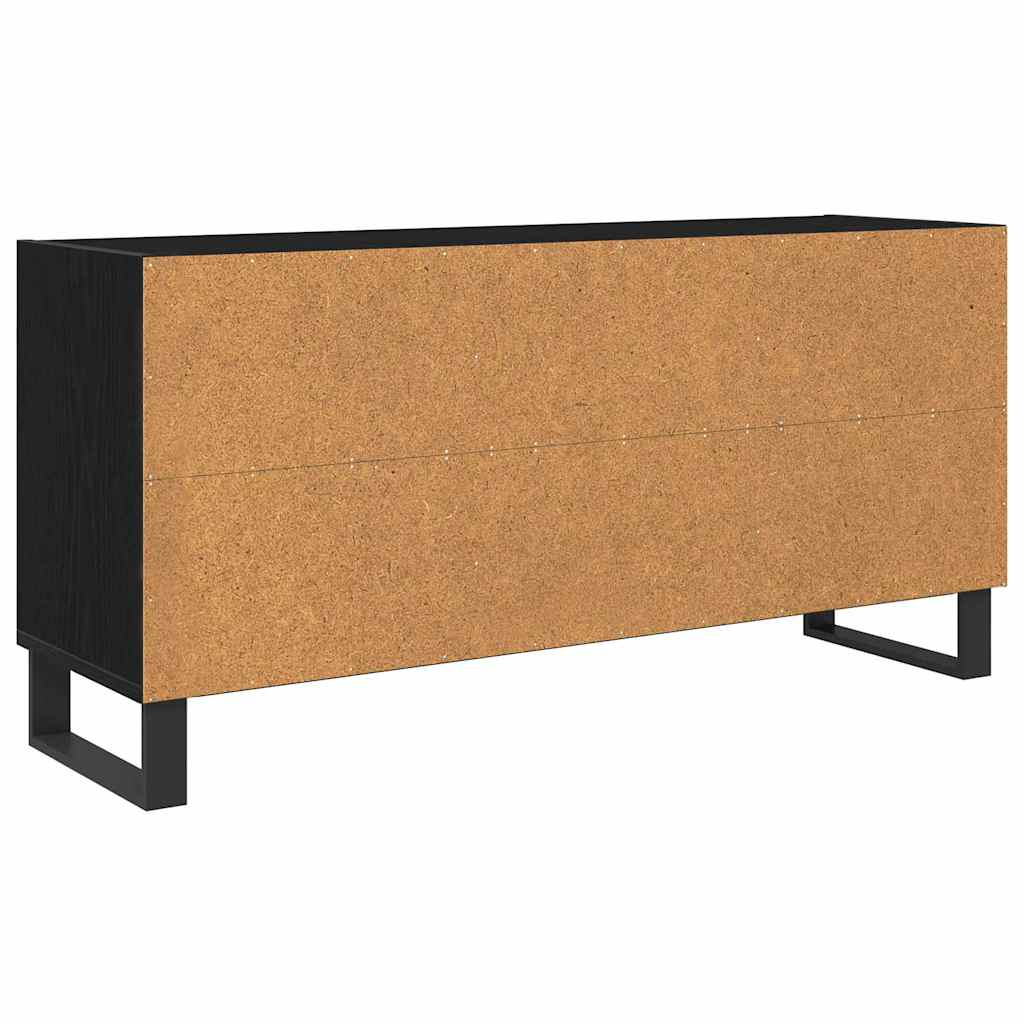 vidaXL Ντουλάπι TV Μαύρη Οξυά 103,5 x 30 x 50 εκ Επεξεργασμένο ξύλο