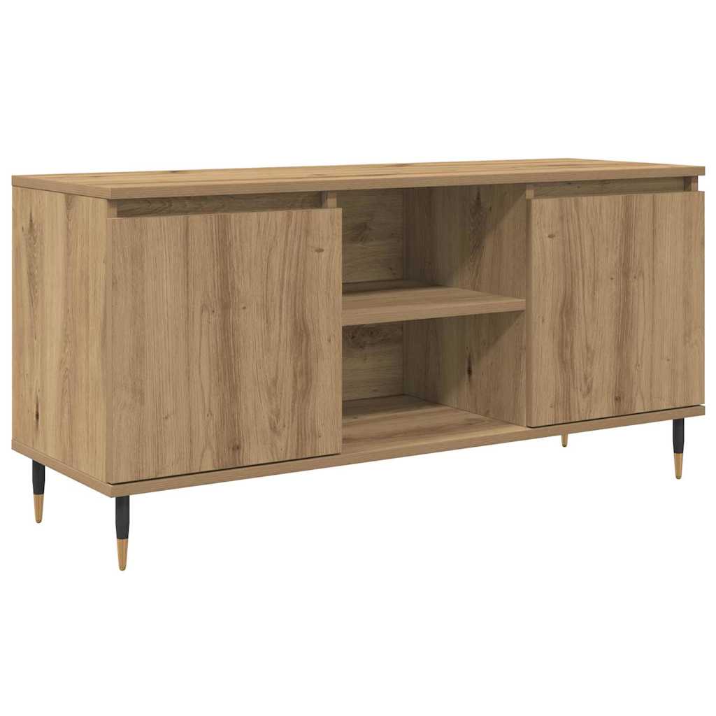 vidaXL Ντουλάπι TV Artisan Oak 104 x 35 x 50 εκ. Επεξεργασμένο ξύλο