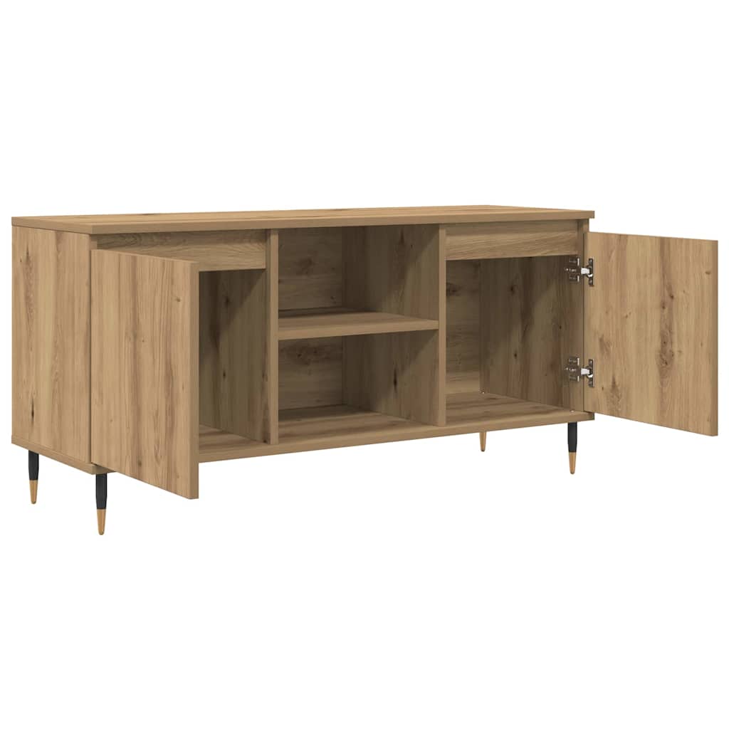 vidaXL Ντουλάπι TV Artisan Oak 104 x 35 x 50 εκ. Επεξεργασμένο ξύλο