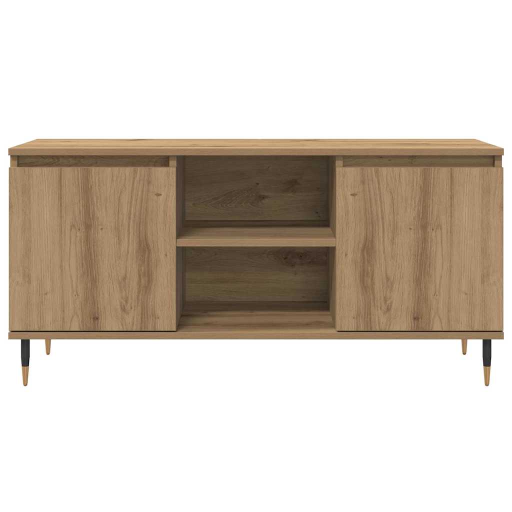vidaXL Ντουλάπι TV Artisan Oak 104 x 35 x 50 εκ. Επεξεργασμένο ξύλο