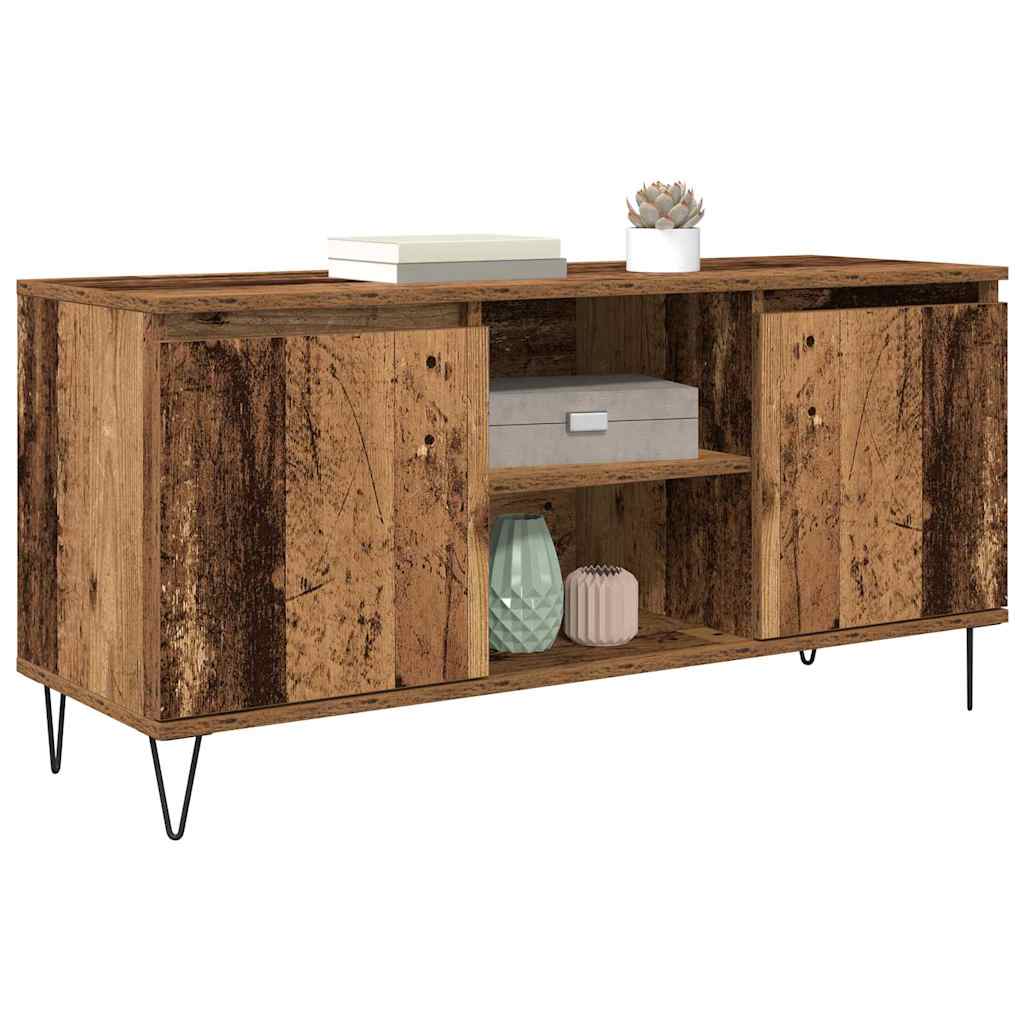 vidaXL Ντουλάπι TV Παλιό Ξύλο 104 x 35 x 50 εκ. Επεξεργασμένο ξύλο