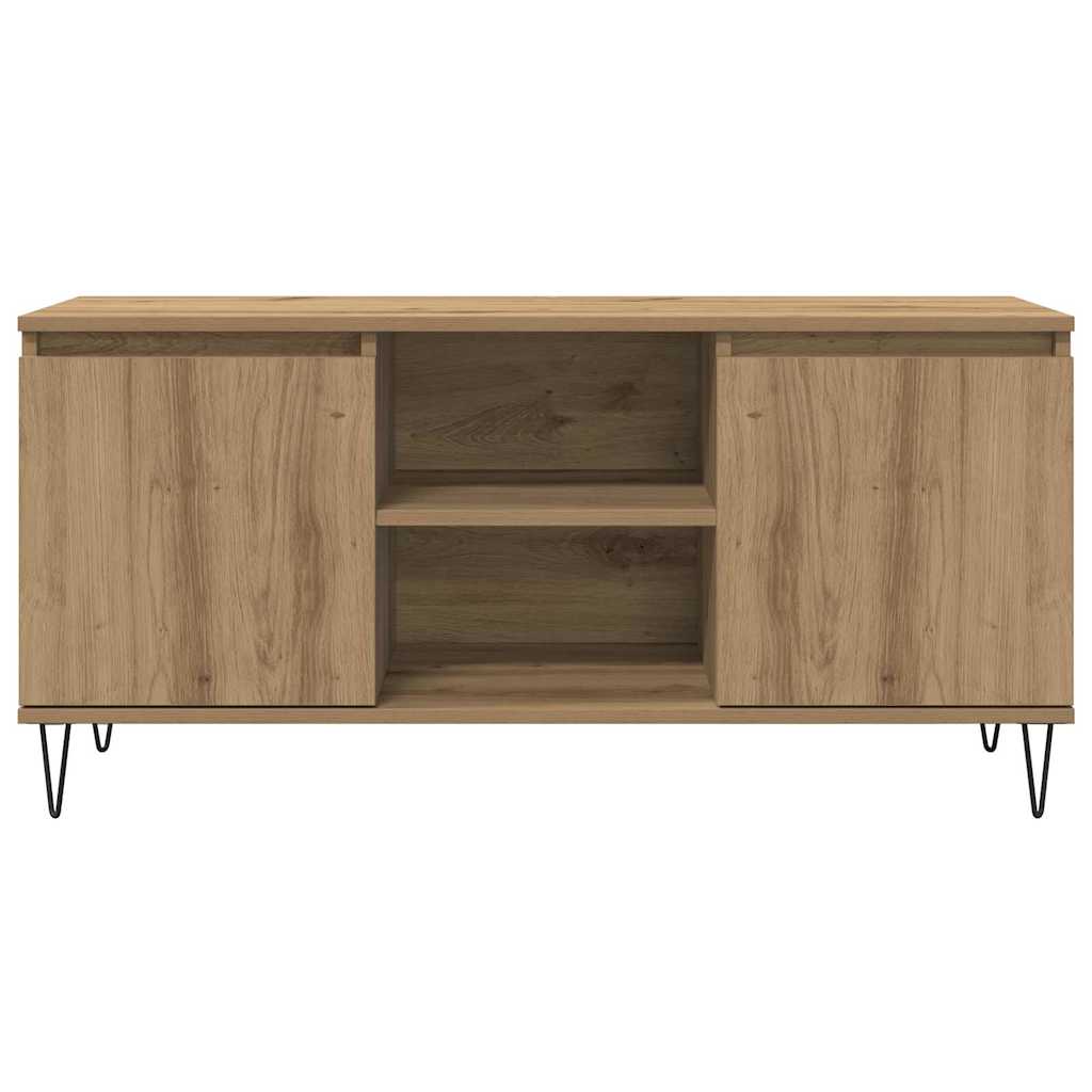 vidaXL Ντουλάπι TV Artisan Oak 104 x 35 x 50 εκ. Επεξεργασμένο ξύλο