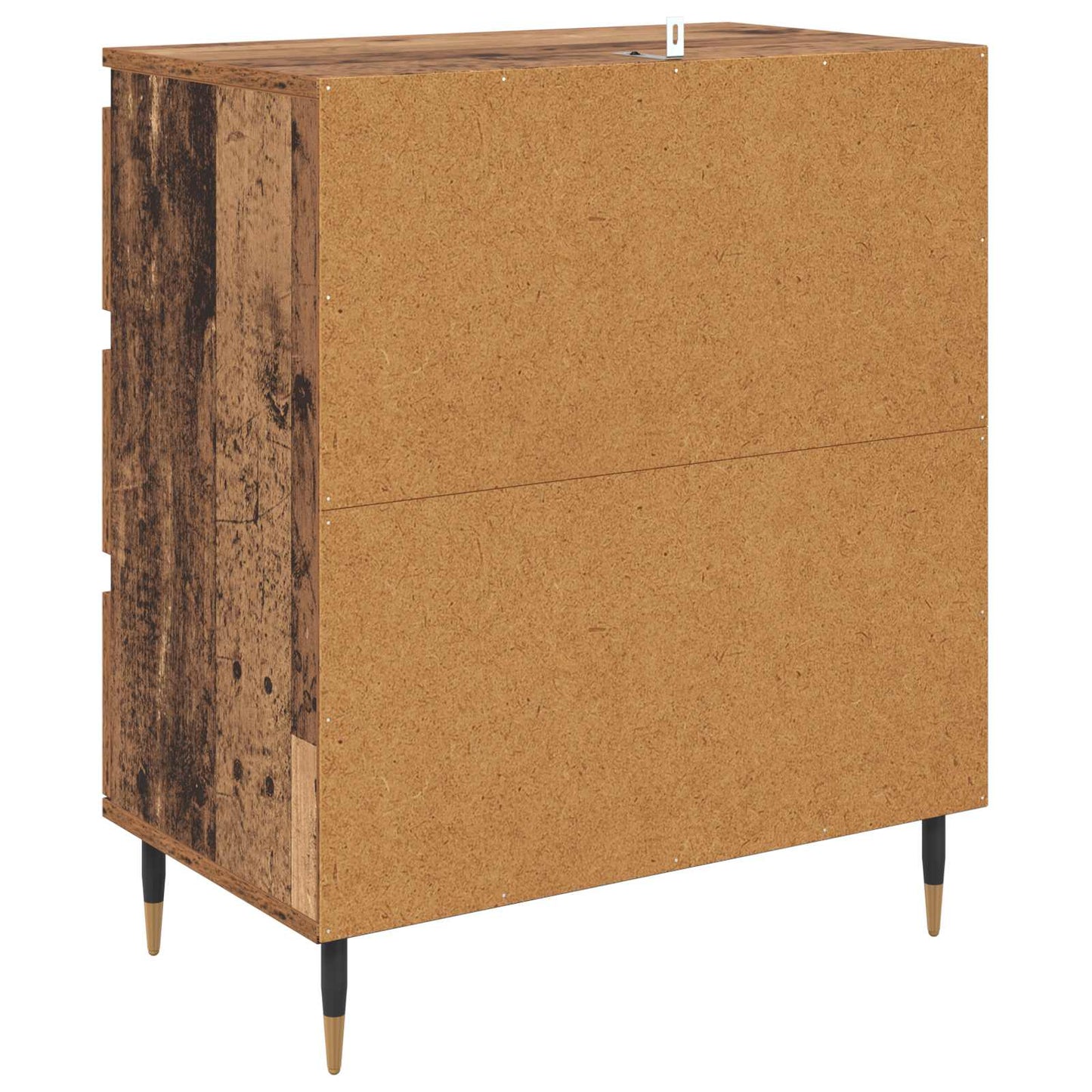 vidaXL Πλαϊνό γραφείο Παλιό Ξύλο 60 x 35 x 70 cm Επεξεργασμένο ξύλο