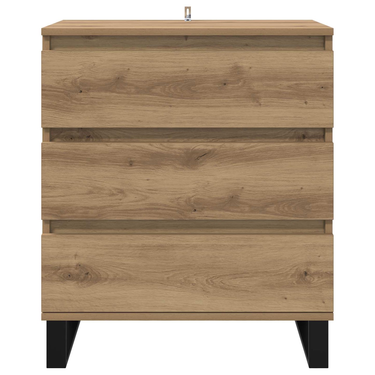 vidaXL Πλαϊνό γραφείο Artisan Oak 60 x 35 x 70 cm Επεξεργασμένο ξύλο