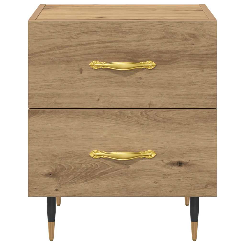 vidaXL Κομοδίνο Artisan Oak 40 x 35 x 47,5 εκ Επεξεργασμένο ξύλο