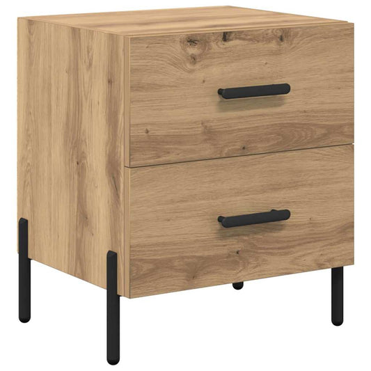 vidaXL Κομοδίνο Artisan Oak 40 x 35 x 47,5 εκ Επεξεργασμένο ξύλο