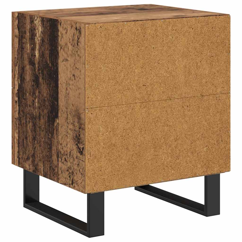 vidaXL Κομοδίνο Παλιό ξύλο 40 x 35 x 47,5 εκ Επεξεργασμένο ξύλο