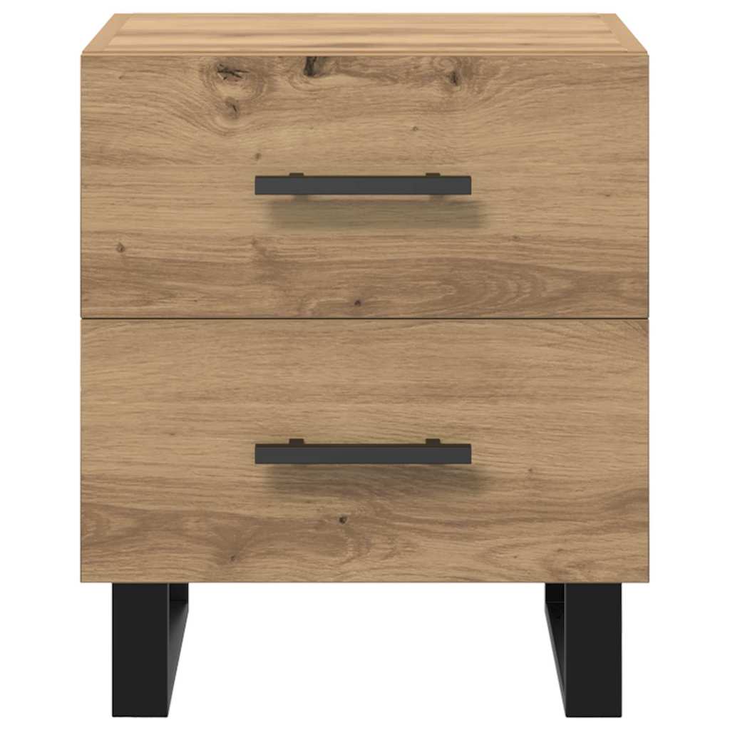 vidaXL Κομοδίνο 2 τμχ. Artisan Oak 40 x 35 x 47,5 εκ