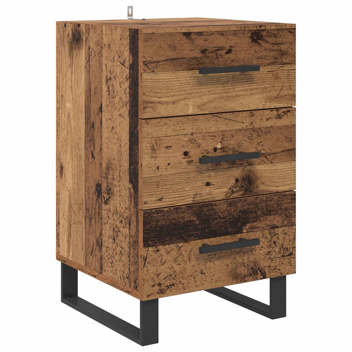 vidaXL Κομοδίνο Παλιό Ξύλο 40 x 40 x 66 εκ. Επεξεργασμένο Ξύλο