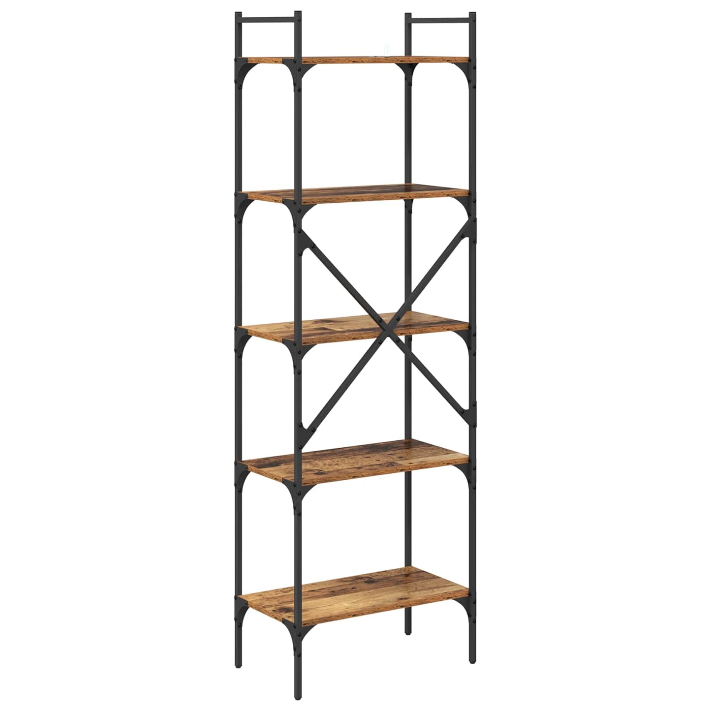 vidaXL Βιβλιοθήκη Παλιό Ξύλο 56 x 32 x 174 cm Επεξεργασμένο ξύλο